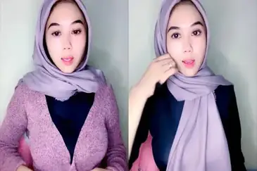 SunGirl Jilbab Cantik Live Host Pamer Goyangan Nakal poster